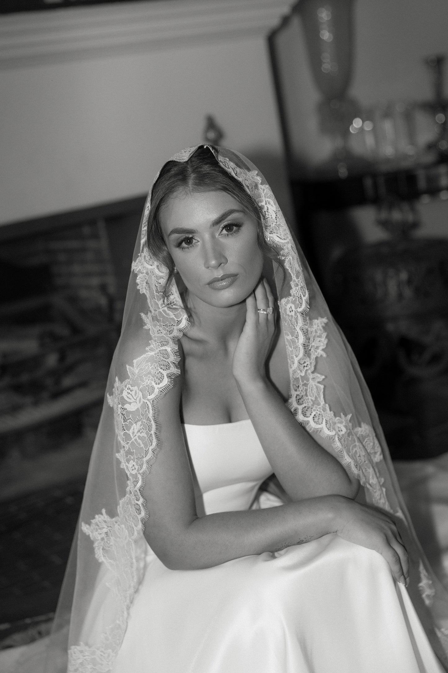 Chantilly Lace Veil