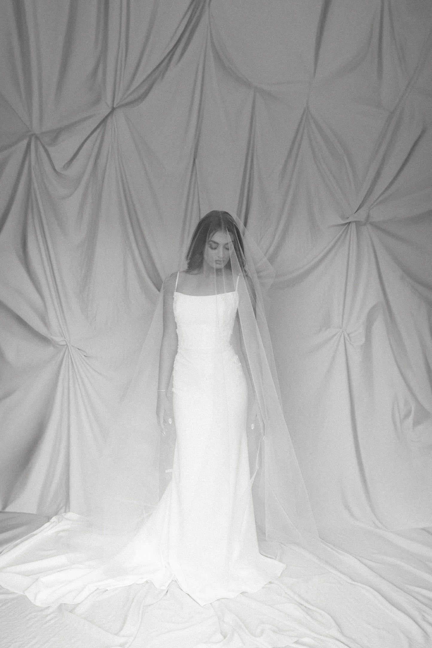 Structured Tulle Veil