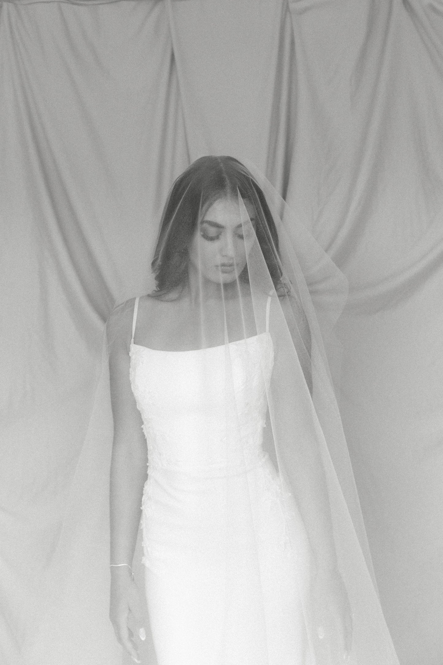 Structured Tulle Veil