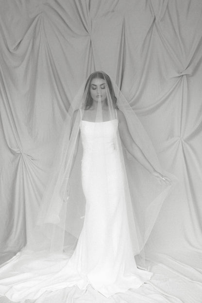 Structured Tulle Veil